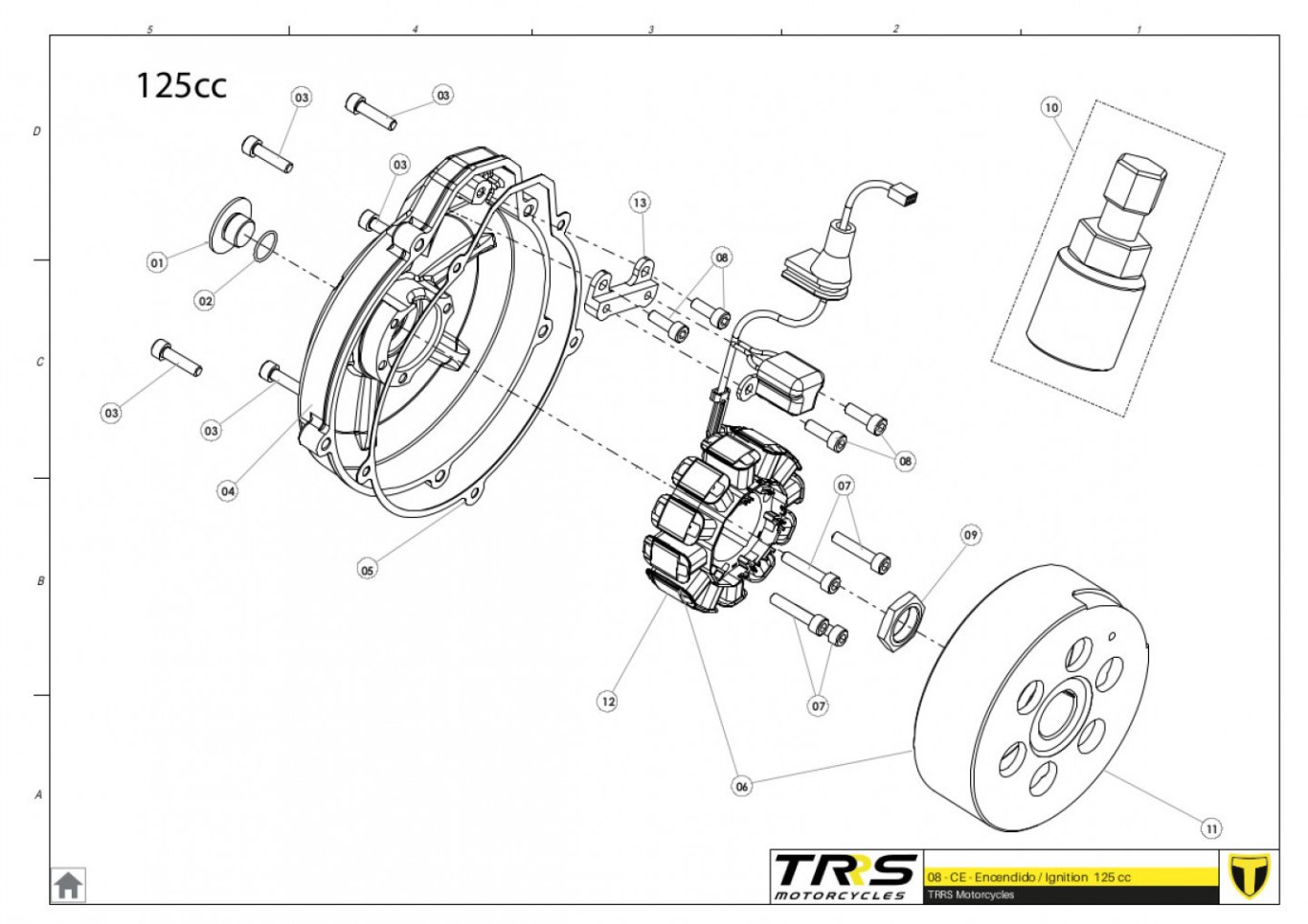 08MT-125 - IGNITION 125