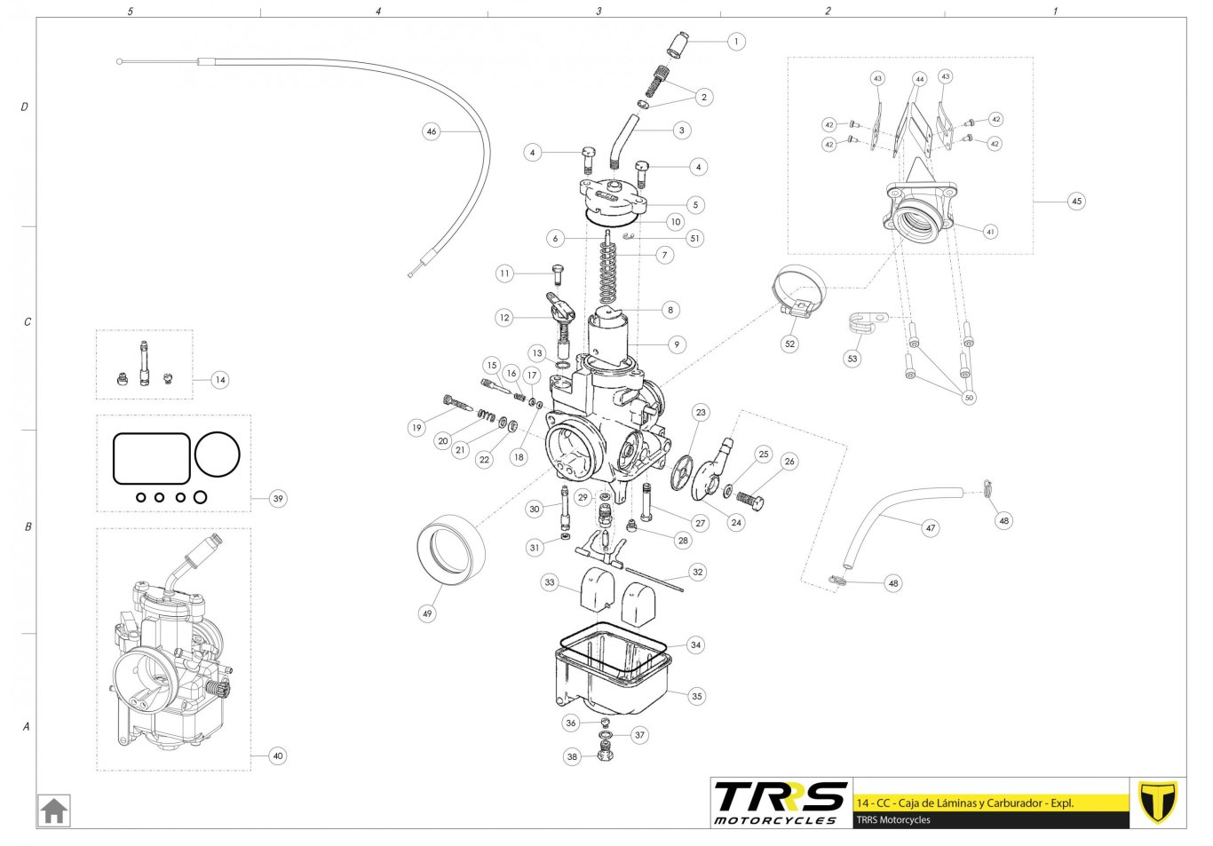 14TR - CARBURETOR