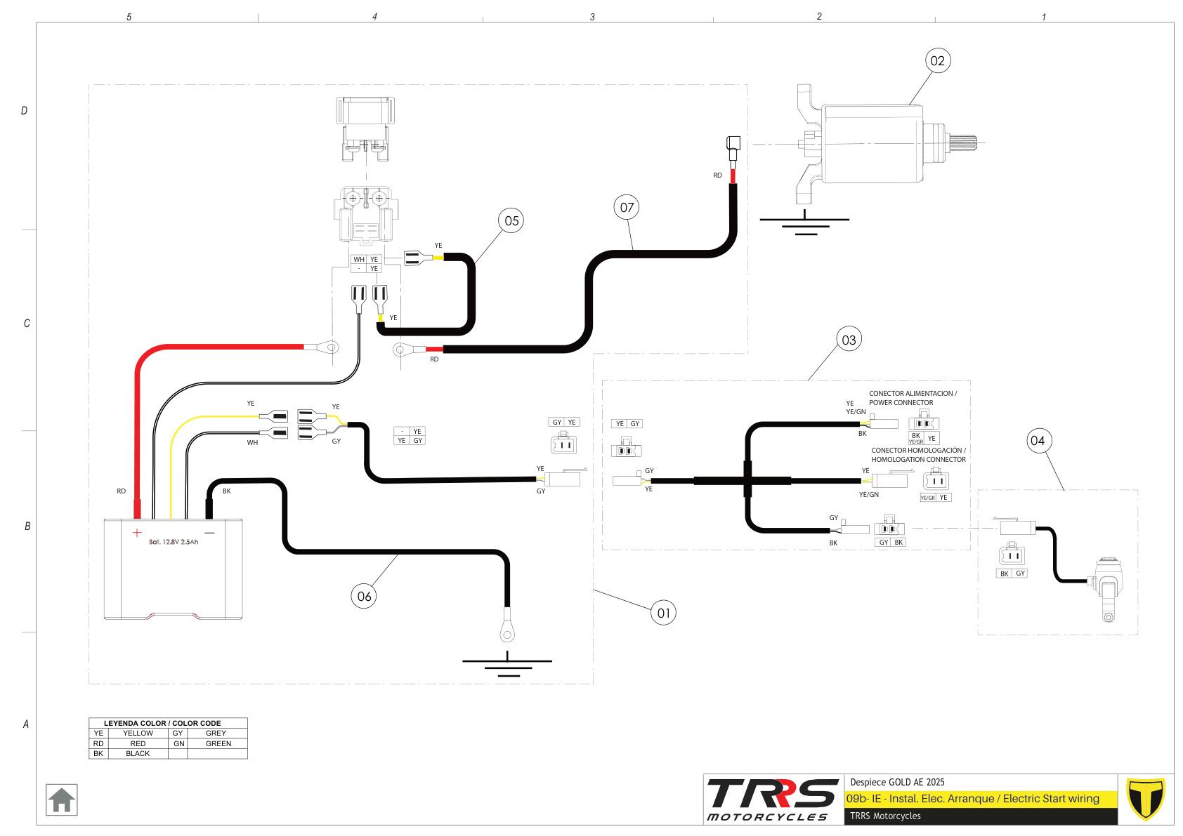 09BTR - ELECTRIC START INSTALLATION
