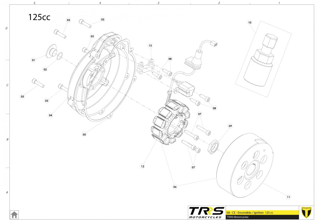 08MT-125 - IGNITION 125CC