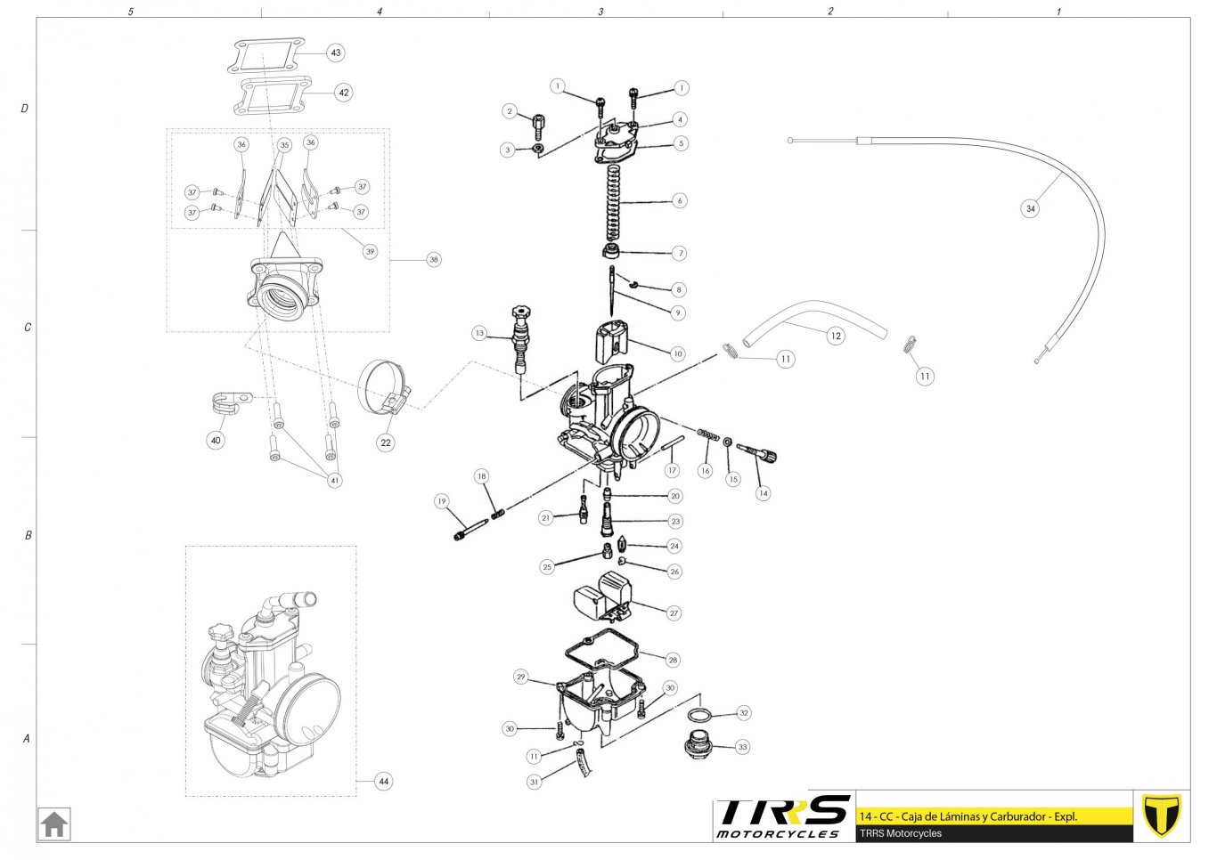 14TR - CARBURETOR