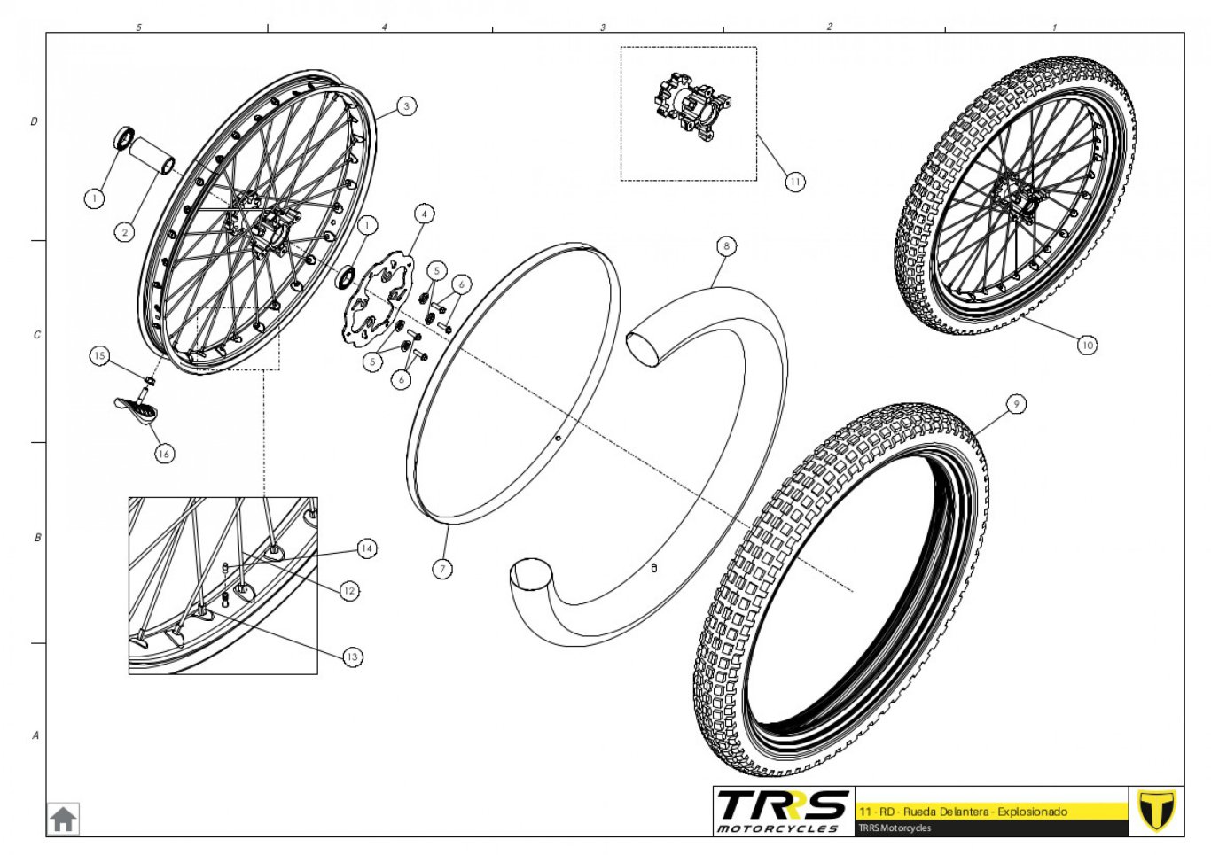11TR - FRONT WHEEL