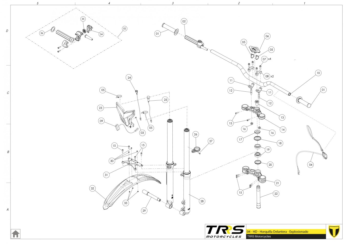 04TR - FRONT SUSPENSION