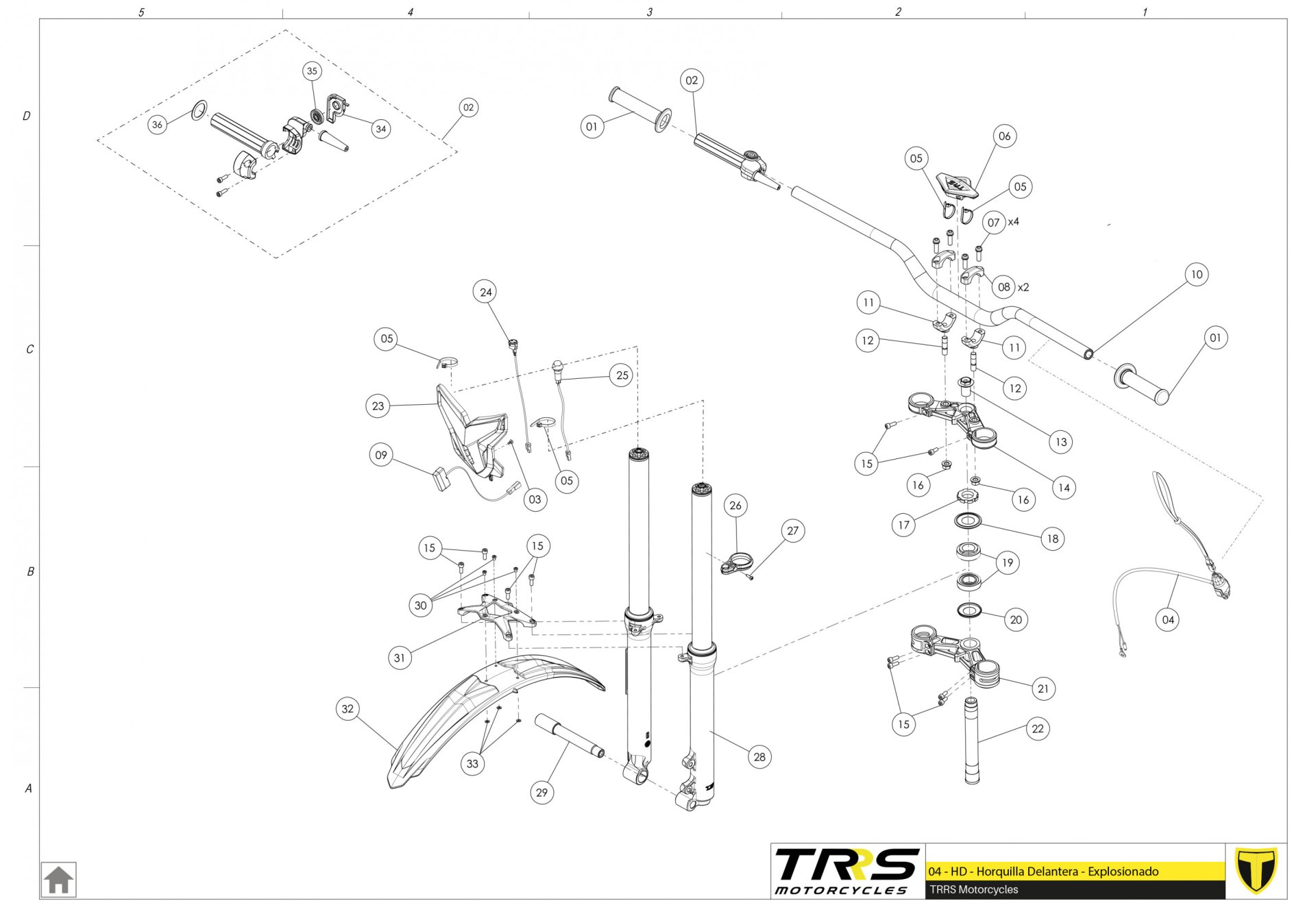 04TR - FRONT SUSPENSION