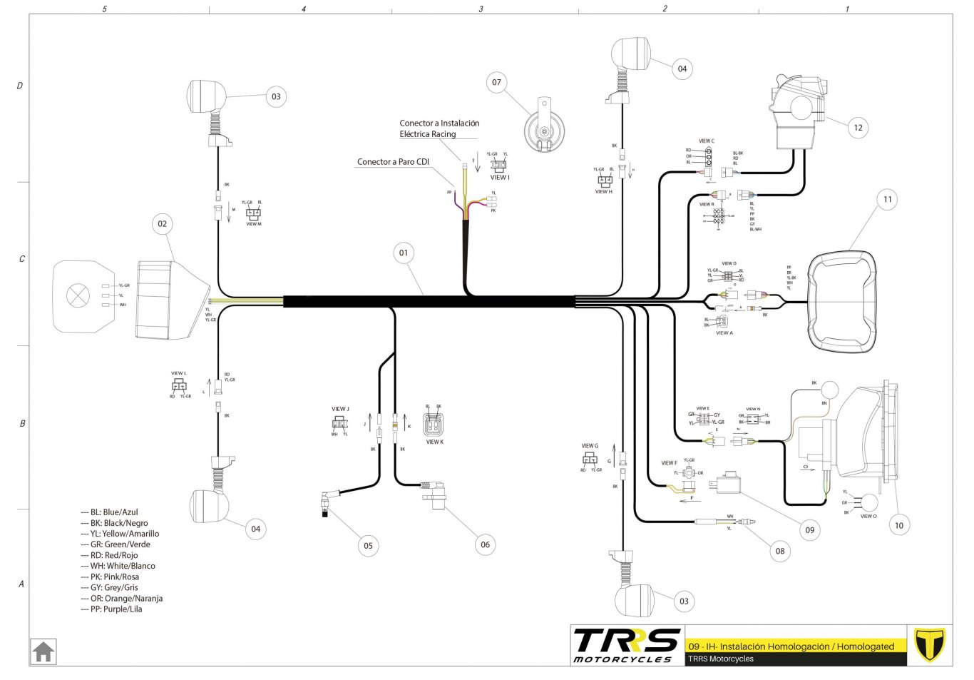 09BTR - HOMOLOGATION INSTALLATION ELECTRI