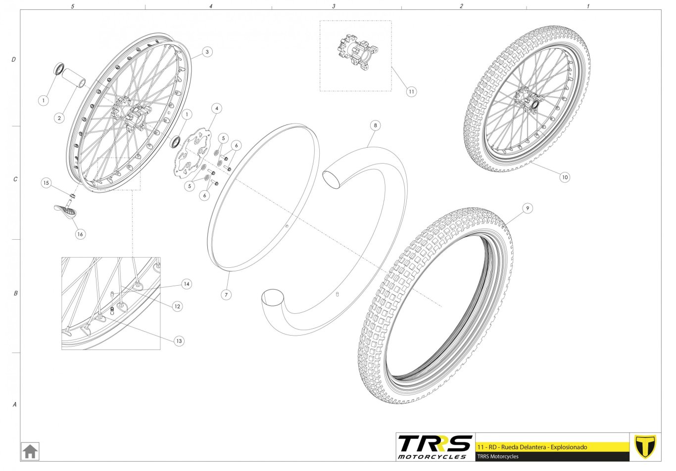 11TR - FRONT WHEEL