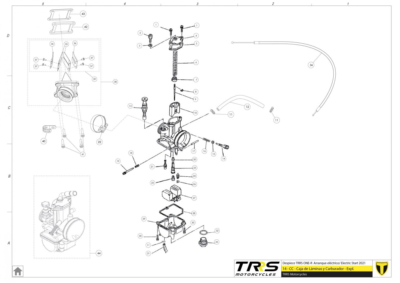 14TR - CARBURETOR
