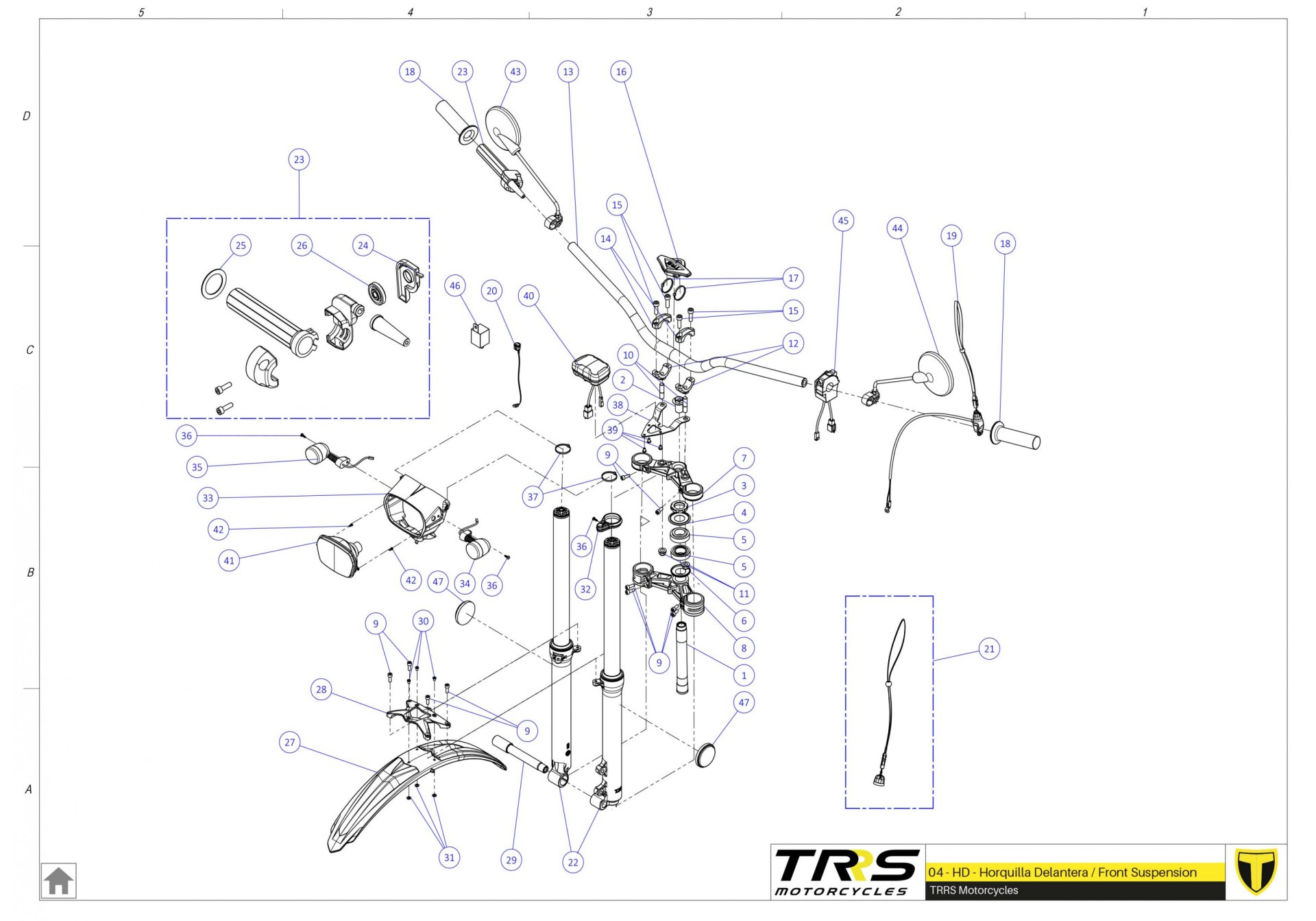 04TR - FRONT SUSPENSION