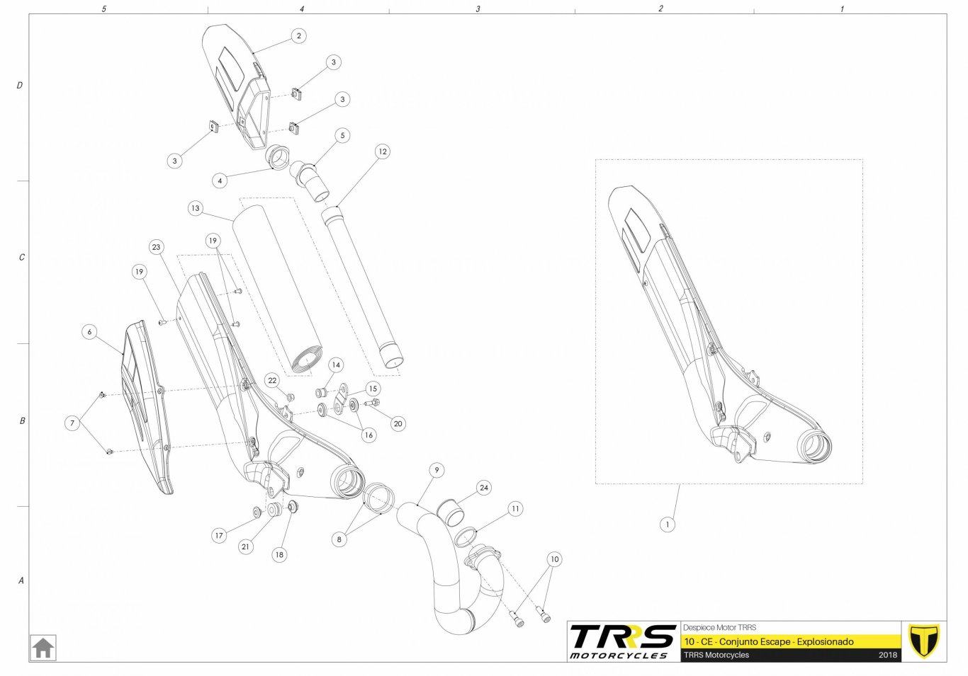 10TR - EXHAUST