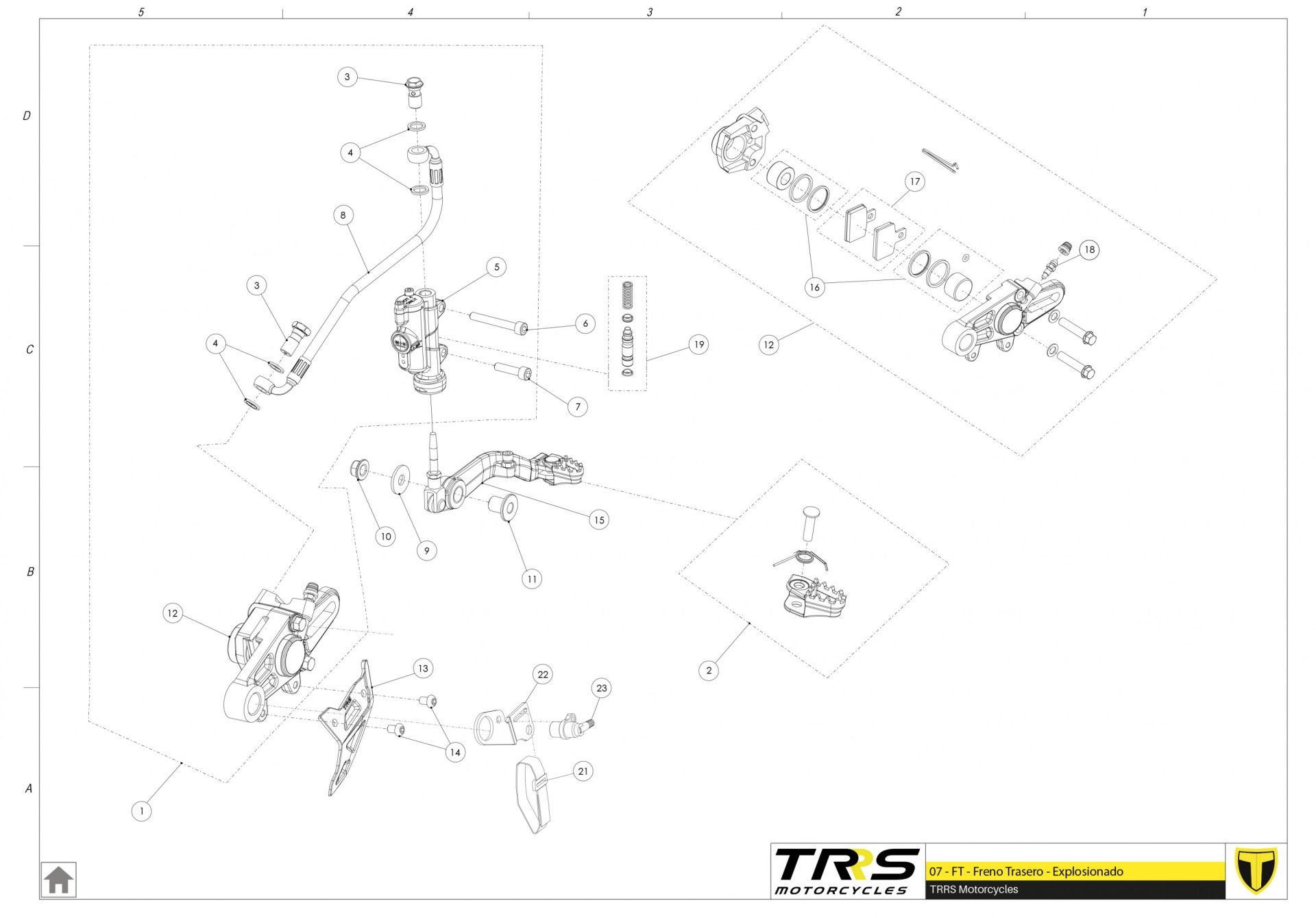 07TR - REAR BRAKE