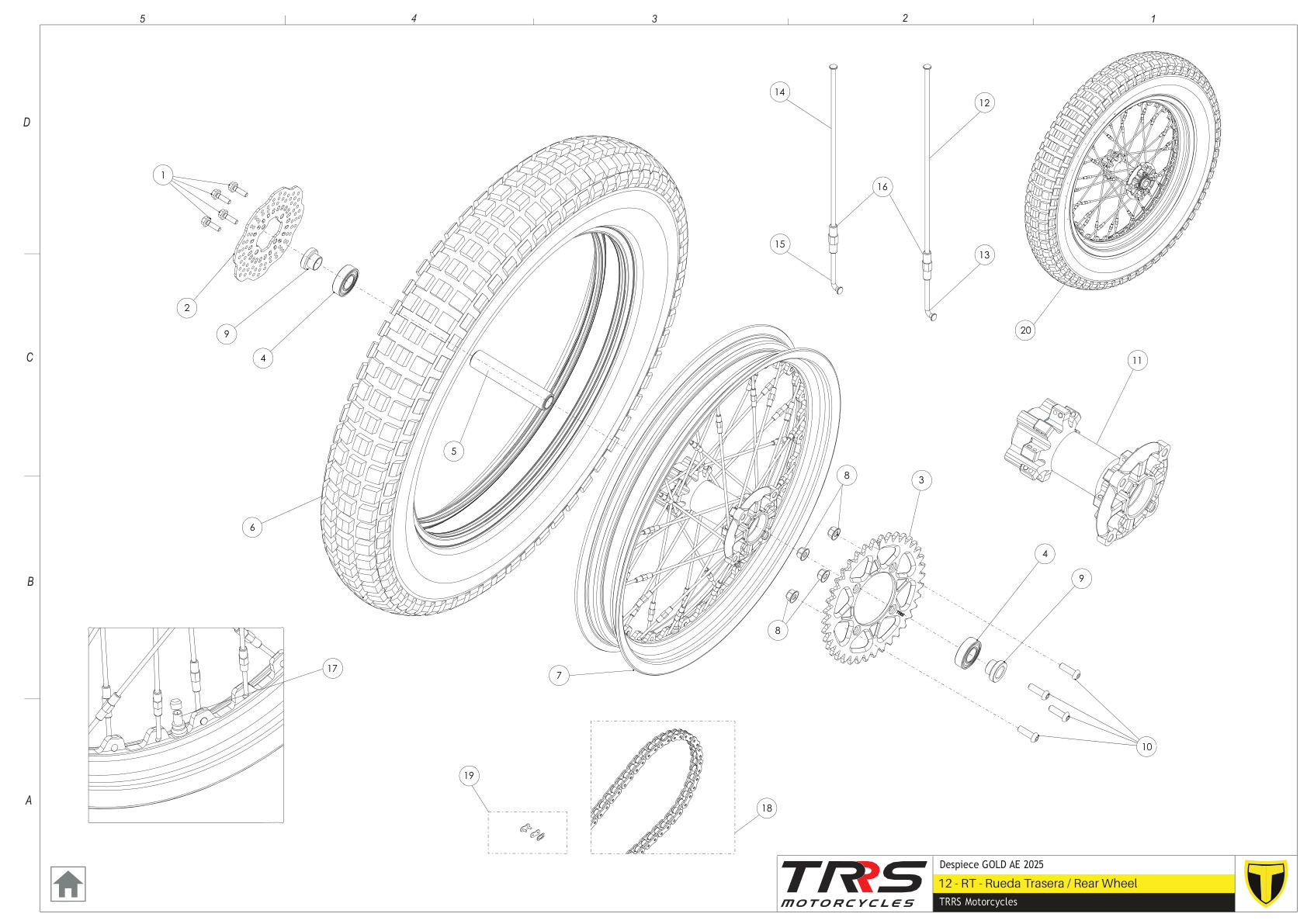 12TR - REAR WHEEL