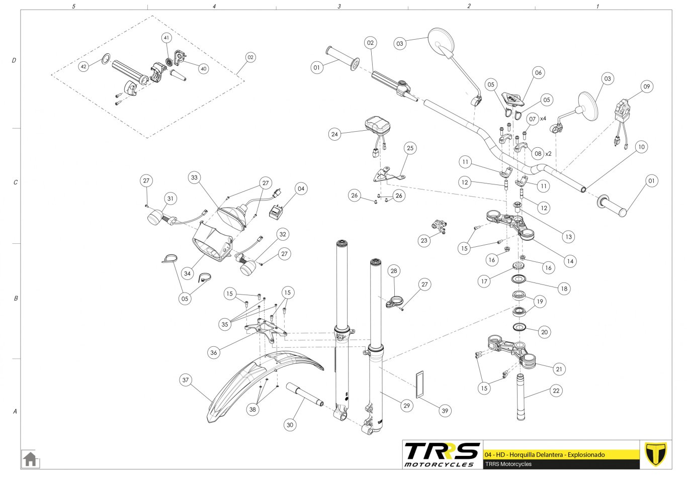 04TR - FRONT SUSPENSION