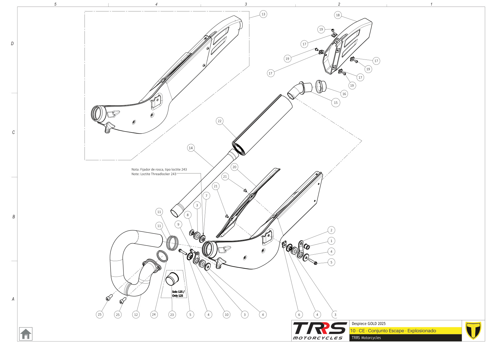 10TR - EXHAUST