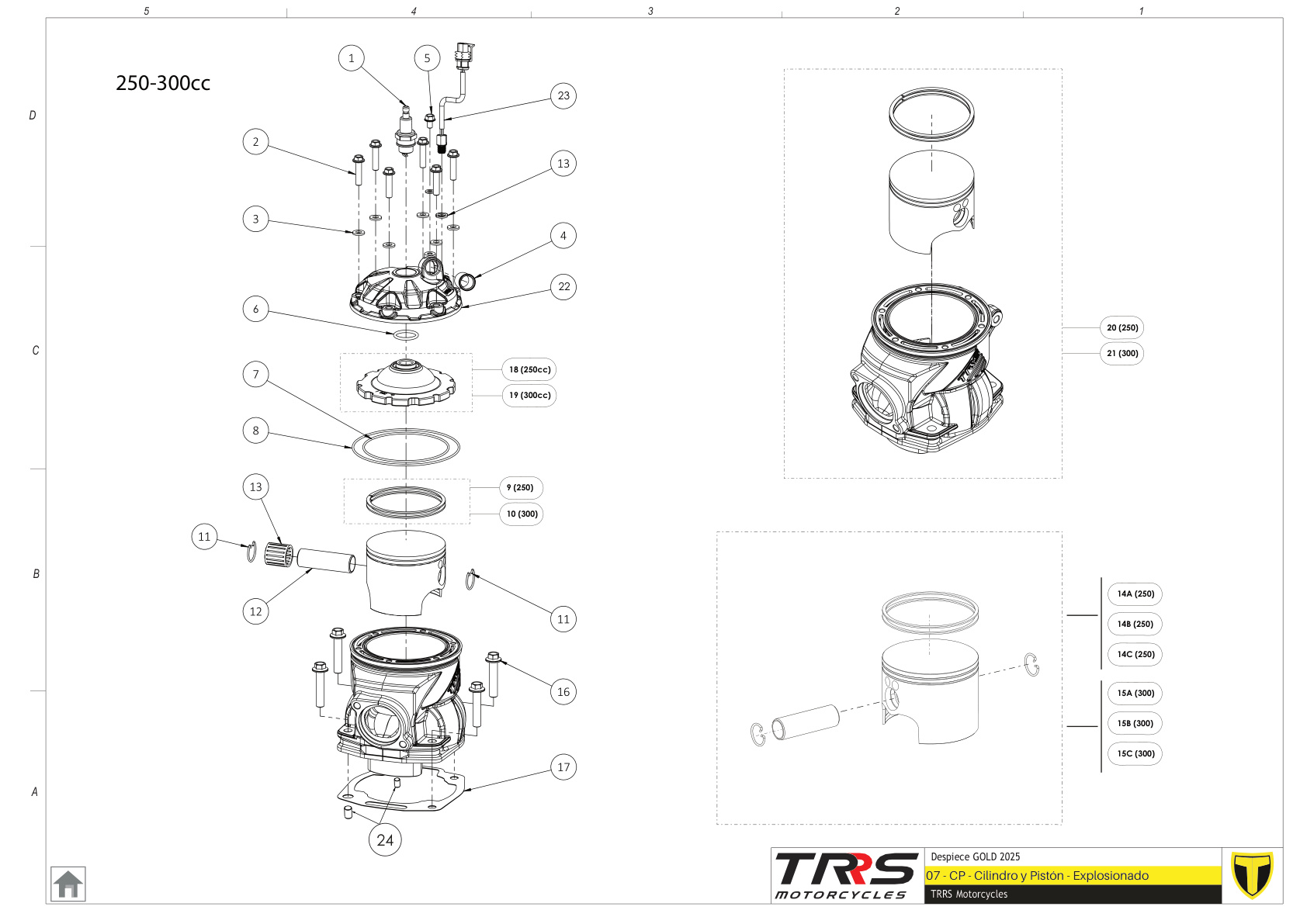 07MT - CYLINDER AND PISTON