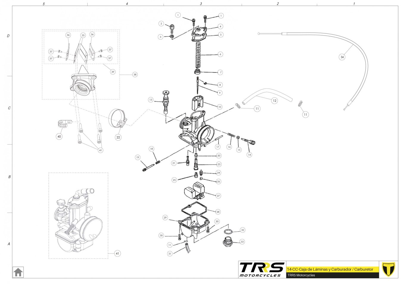 14TR - CARBURETTOR
