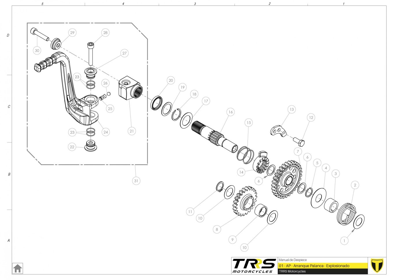 01MT - STARTING PEDAL